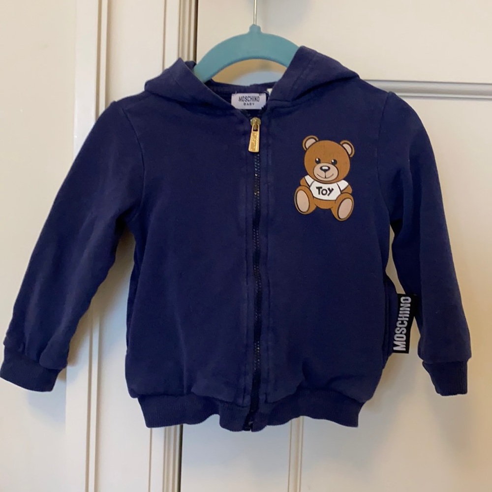 Moschino baby sweat set